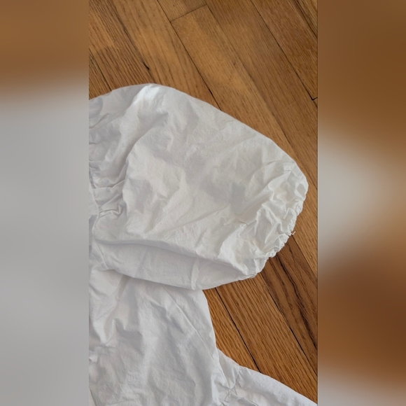 Zara White Kids Button-Up Blouse - Picture 3 of 6